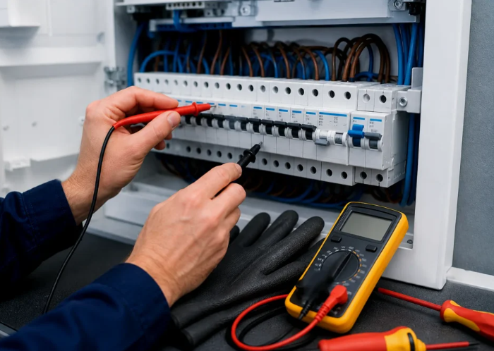 V9 Electrical testing and commissioning project