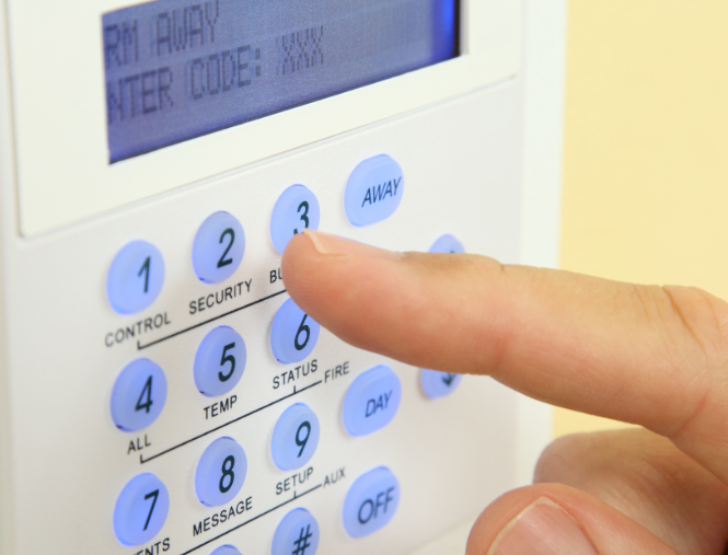 V9 Fire and Security intruder alarm system